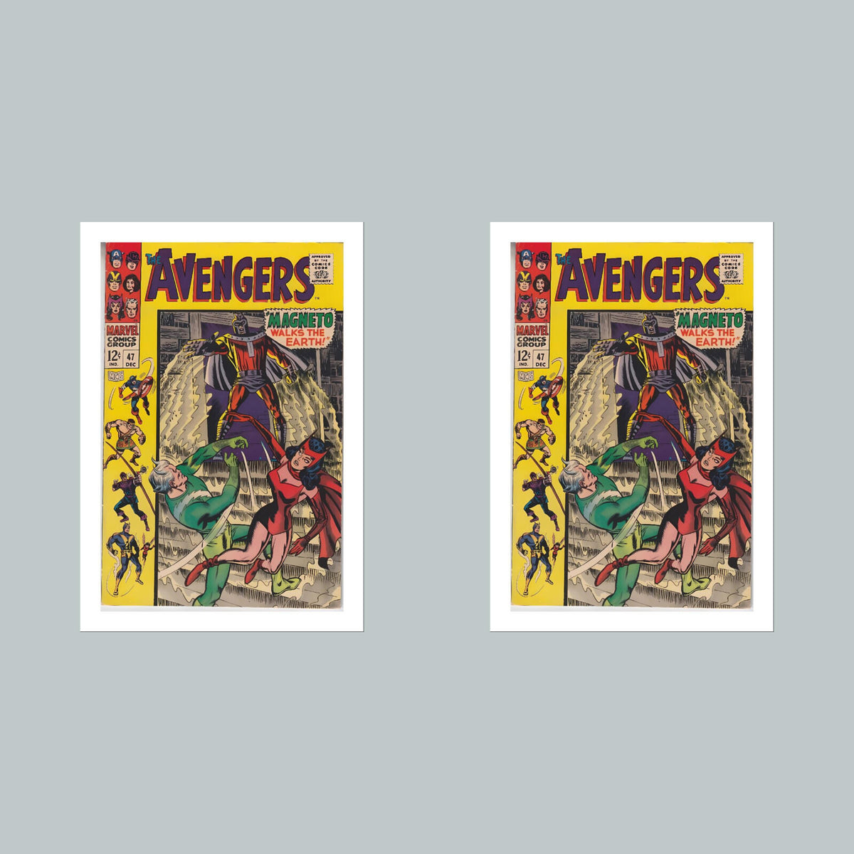 1862 Avengers 8x10 Glossy Photo Comic Book Cover Fast-Secure Shipping