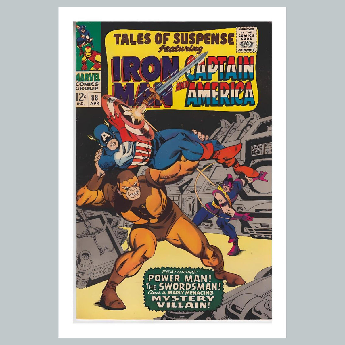 2458 Tales Of Suspense 8x10 Glossy Photo Comic Book CoverFast-Secure Shipping