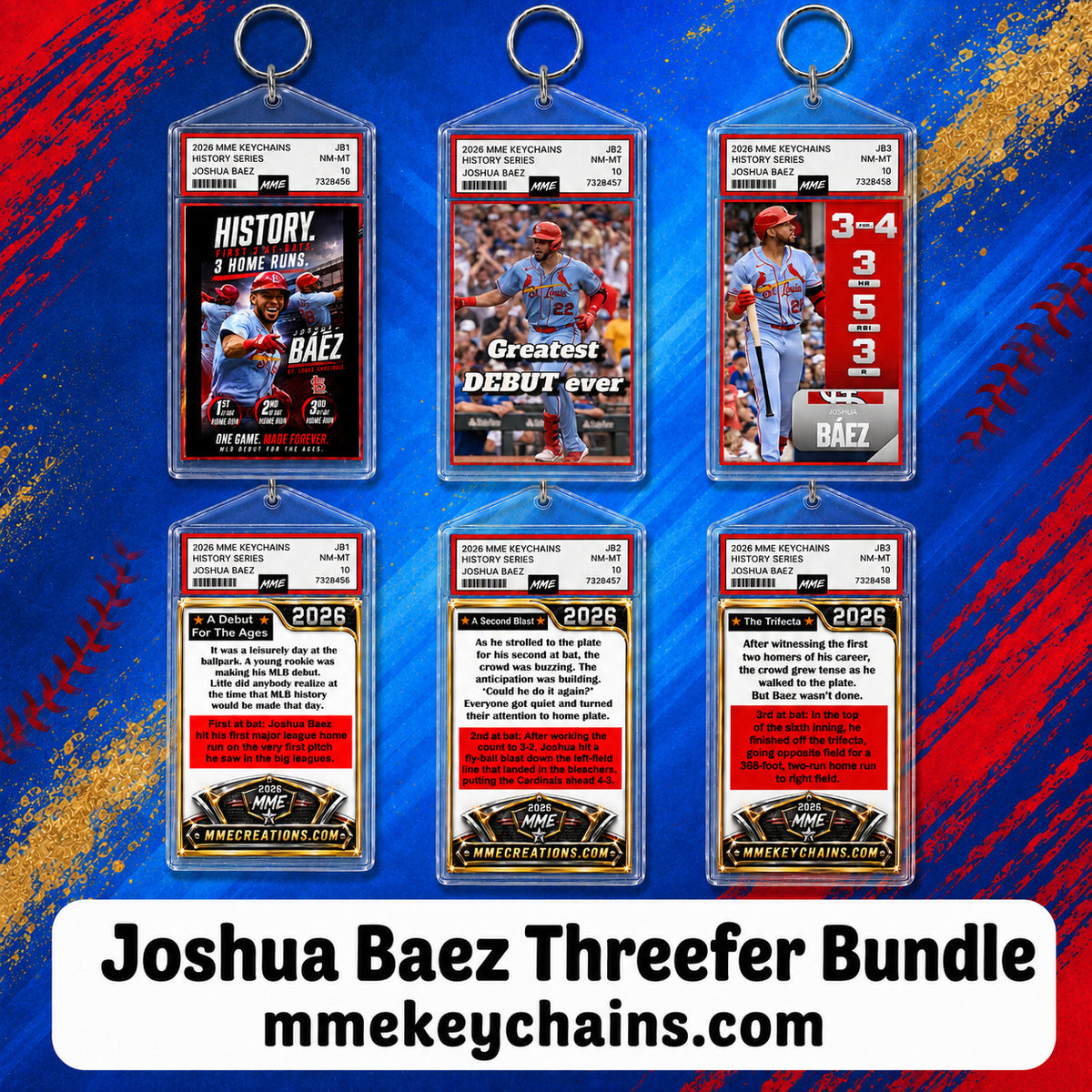 4152 Joshua Baez History Series Threefer Bundle