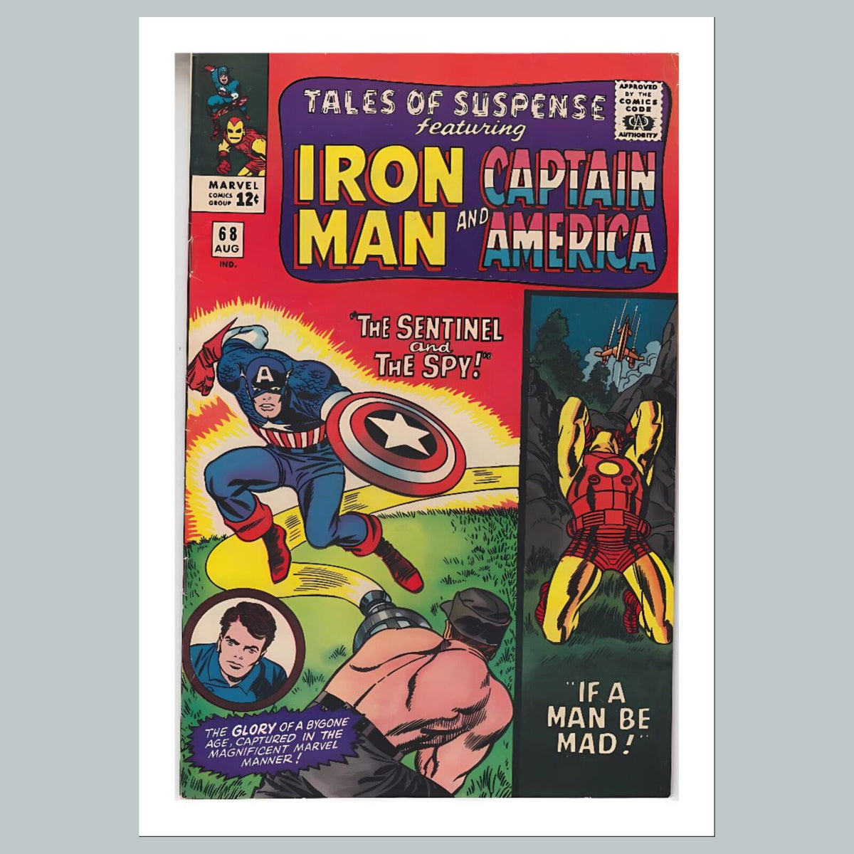 2431 Tales Of Suspense 8x10 Glossy Photo Comic Book Cover Fast-Secure Shipping