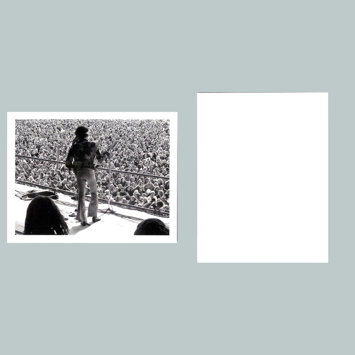 0120 P -8X10 Jimi Hendrix Huge Crowd Glossy Photo Fast-Secure Shipping