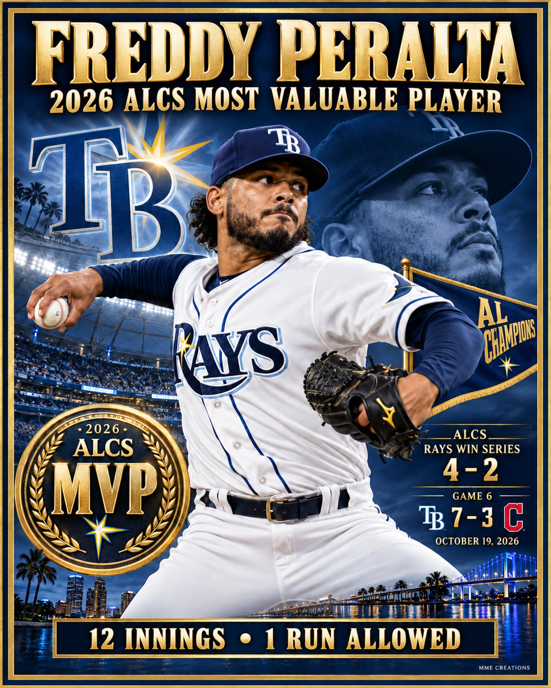 5075 2026 Rays ALCS 8x10 Print Bundle