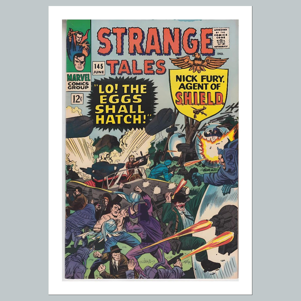 2488 Strange Tales 8x10 Glossy Photo Comic Book CoverFast-Secure Shipping