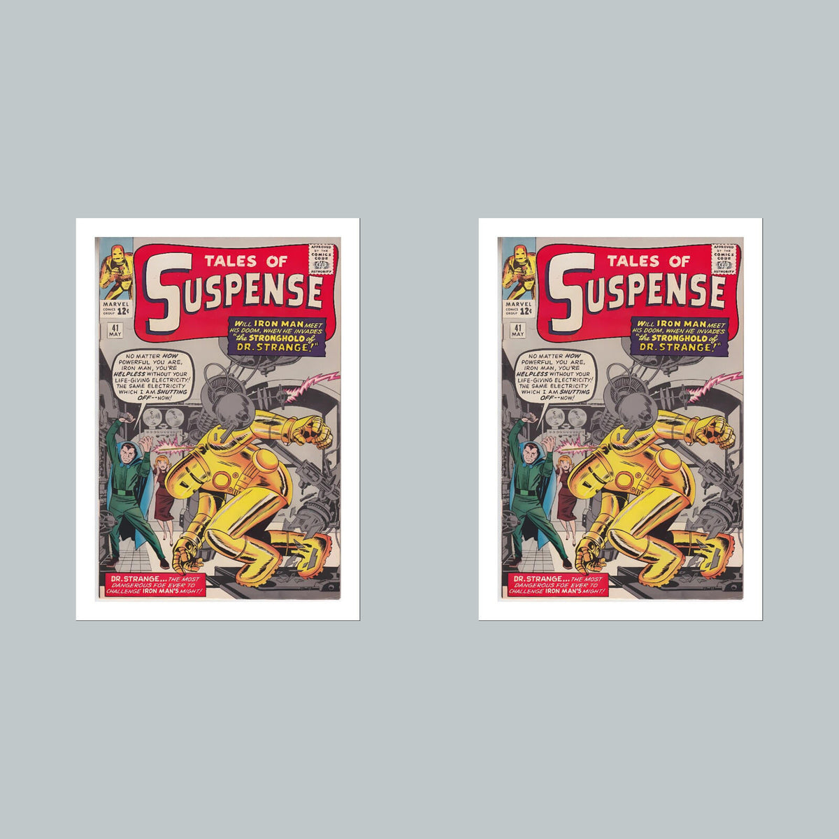 2576 Tales Of Suspense 8x10 Glossy Photo Comic Book CoverFast-Secure Shipping