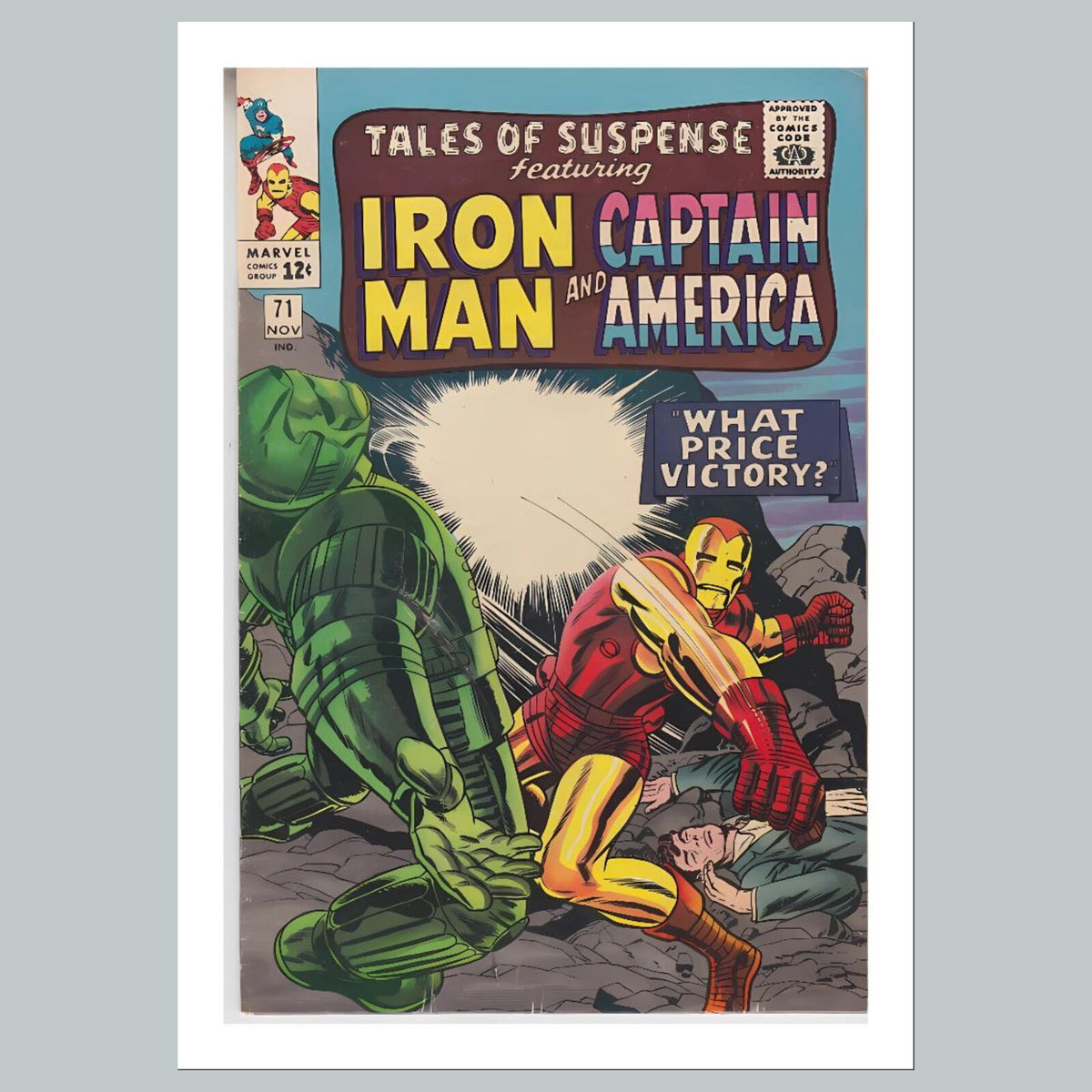 2428 Tales Of Suspense 8x10 Glossy Photo Comic Book Cover Fast-Secure Shipping