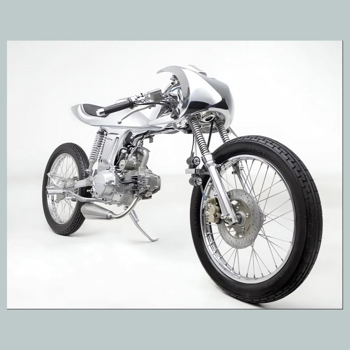 0700 Bandit Motorcycle-2 8x10 Glossy Photo MS