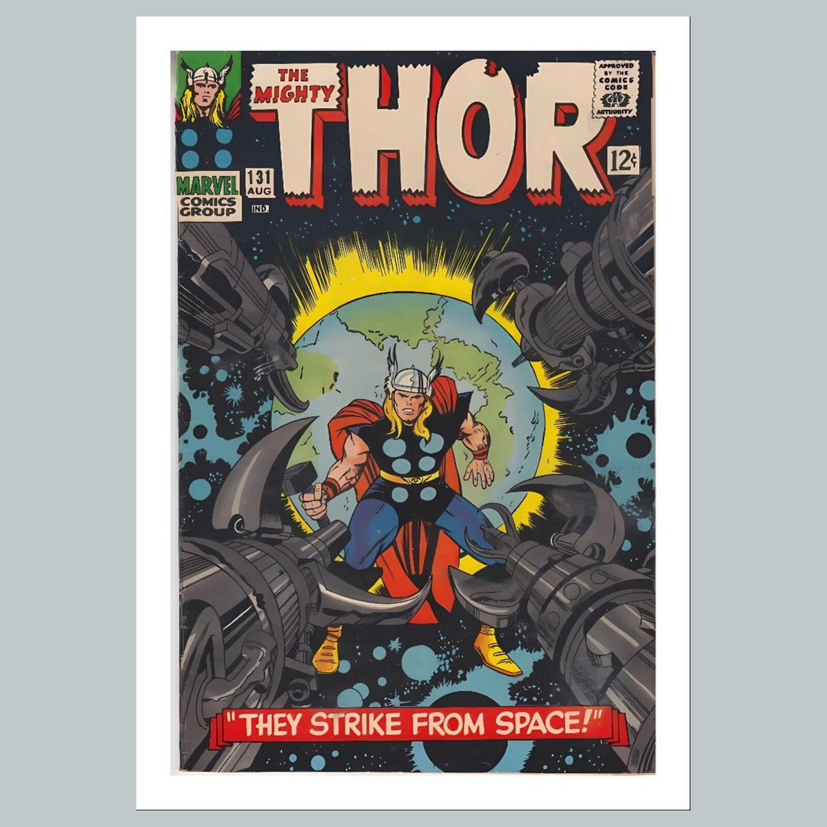 2184  Thor 8x10 Glossy Photo Comic Book Cover Fast-Secure Shipping