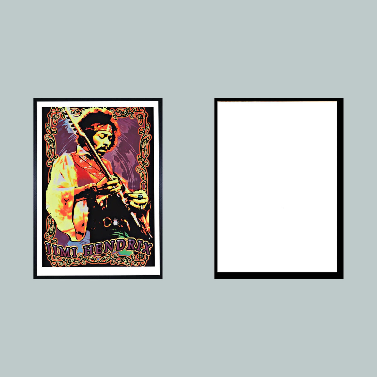 1206 Jimi Hendrix Psychedelic 8x10 Glossy Photo - Fast Shipping MS
