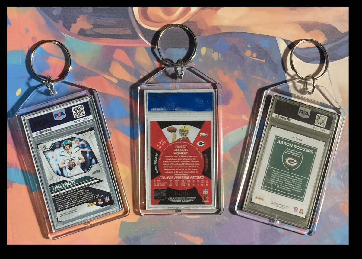 3237 Aaron Rodgers 3 Pack Bundle  Keychains