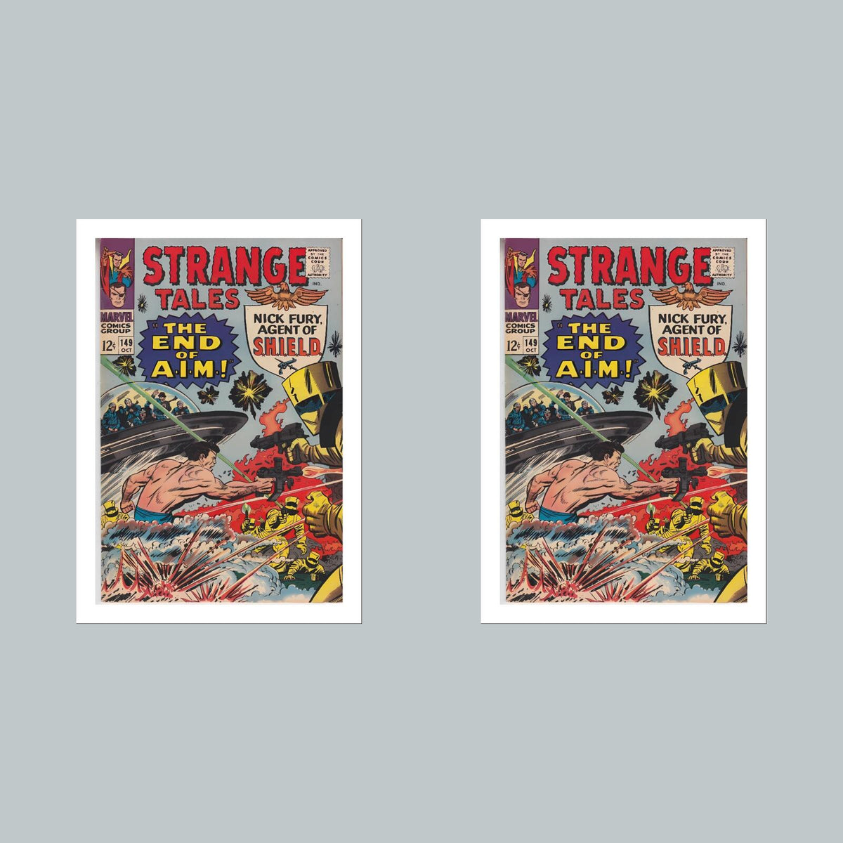 2492 Strange Tales 8x10 Glossy Photo Comic Book CoverFast-Secure Shipping