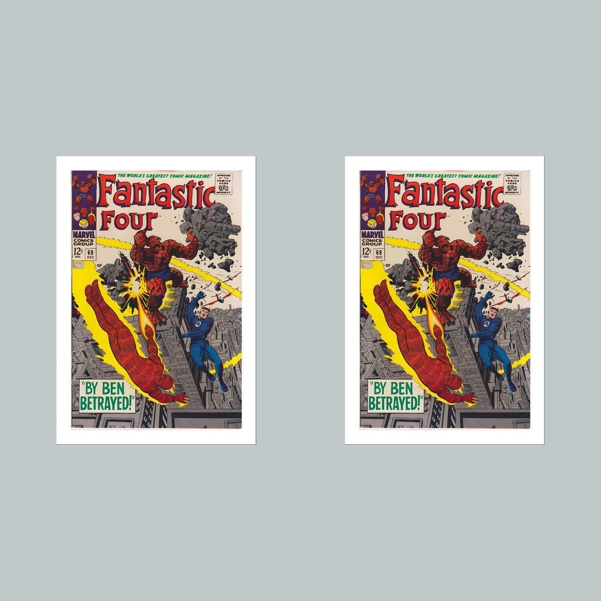 2098 Fantastic Four 8x10 Glossy Photo Comic Book Cover Fast-Secure Shipping