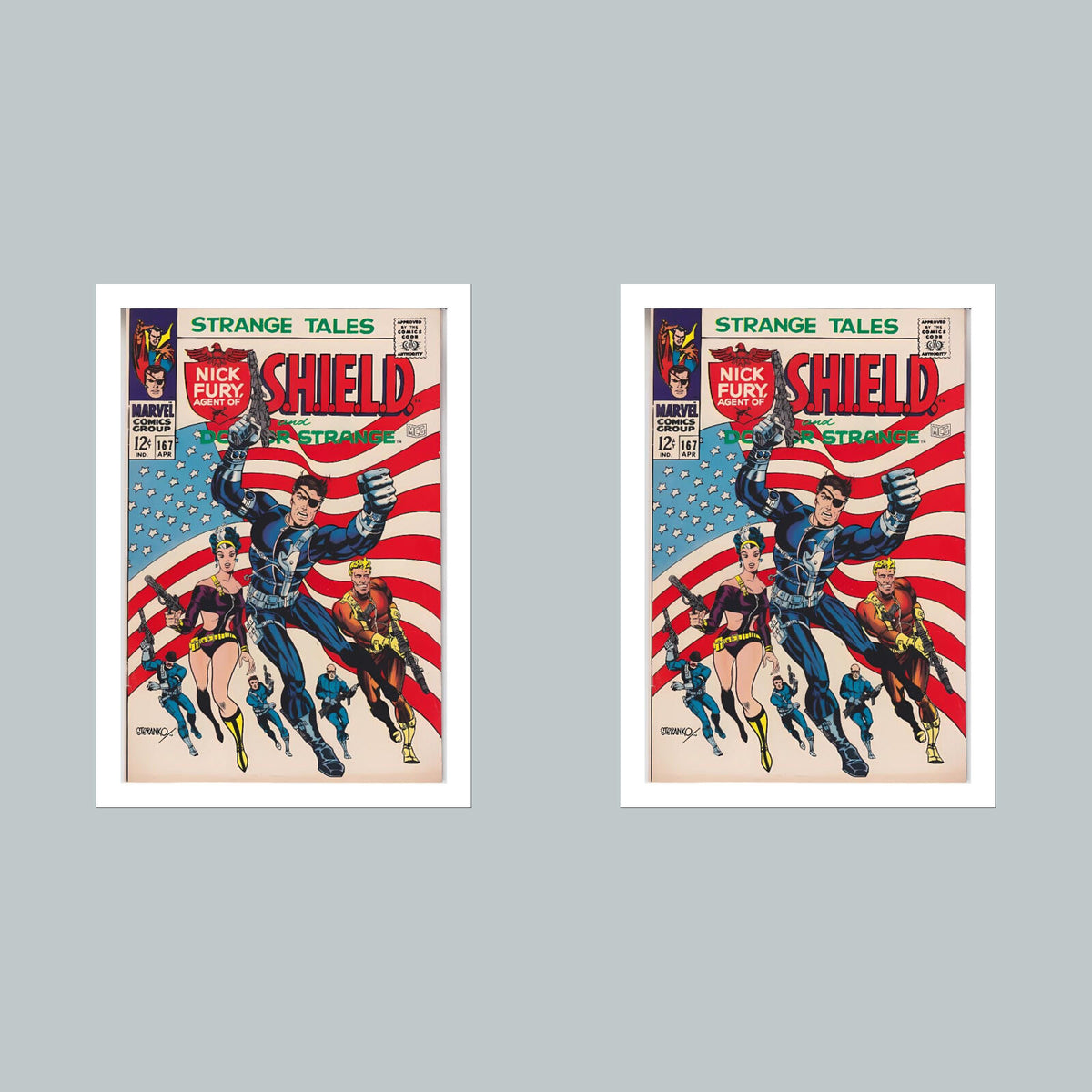 2567 Strange Tales 8x10 Glossy Photo Comic Book CoverFast-Secure Shipping