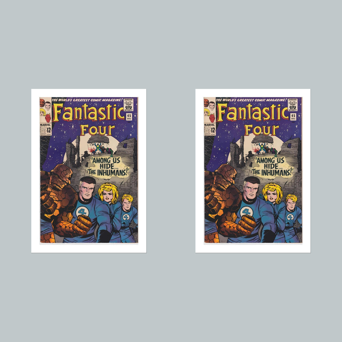 1995 Fantastic Four 8x10 Glossy Photo Comic Book Cover Fast-Secure Shipping