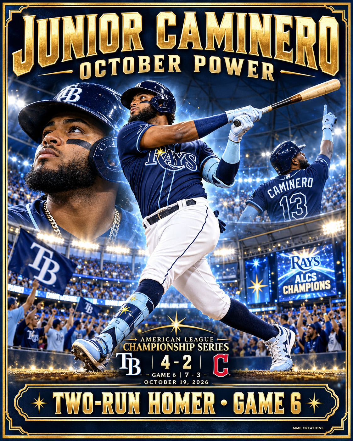 5075 2026 Rays ALCS 8x10 Print Bundle