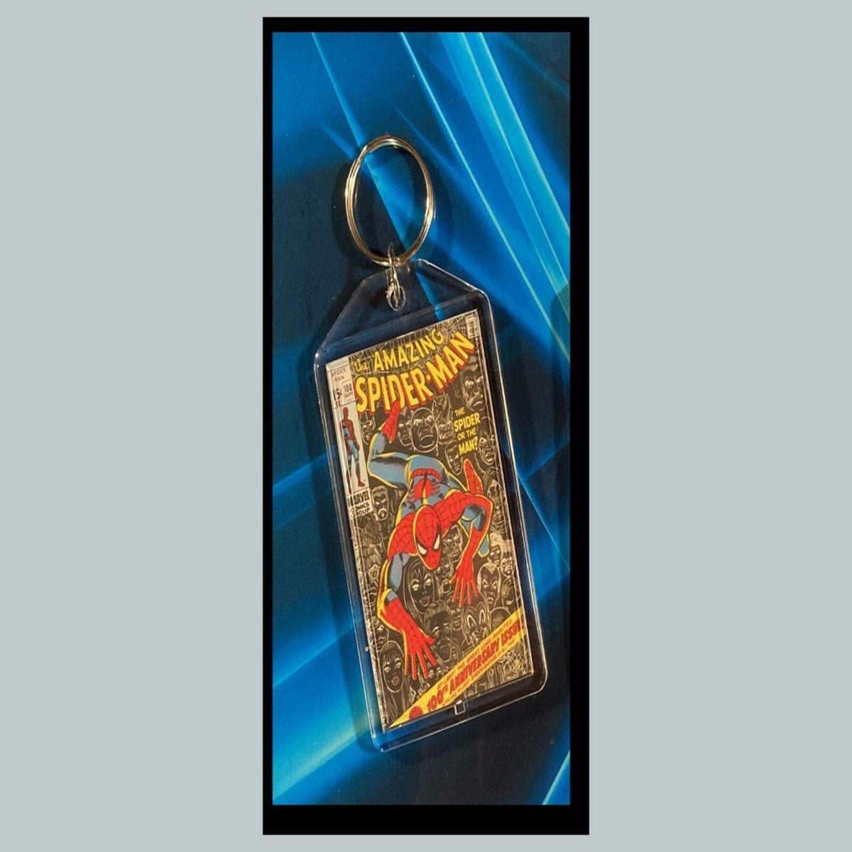 3399 Spider Man May 1971 Classic  Getting Away Custom Made Keychain