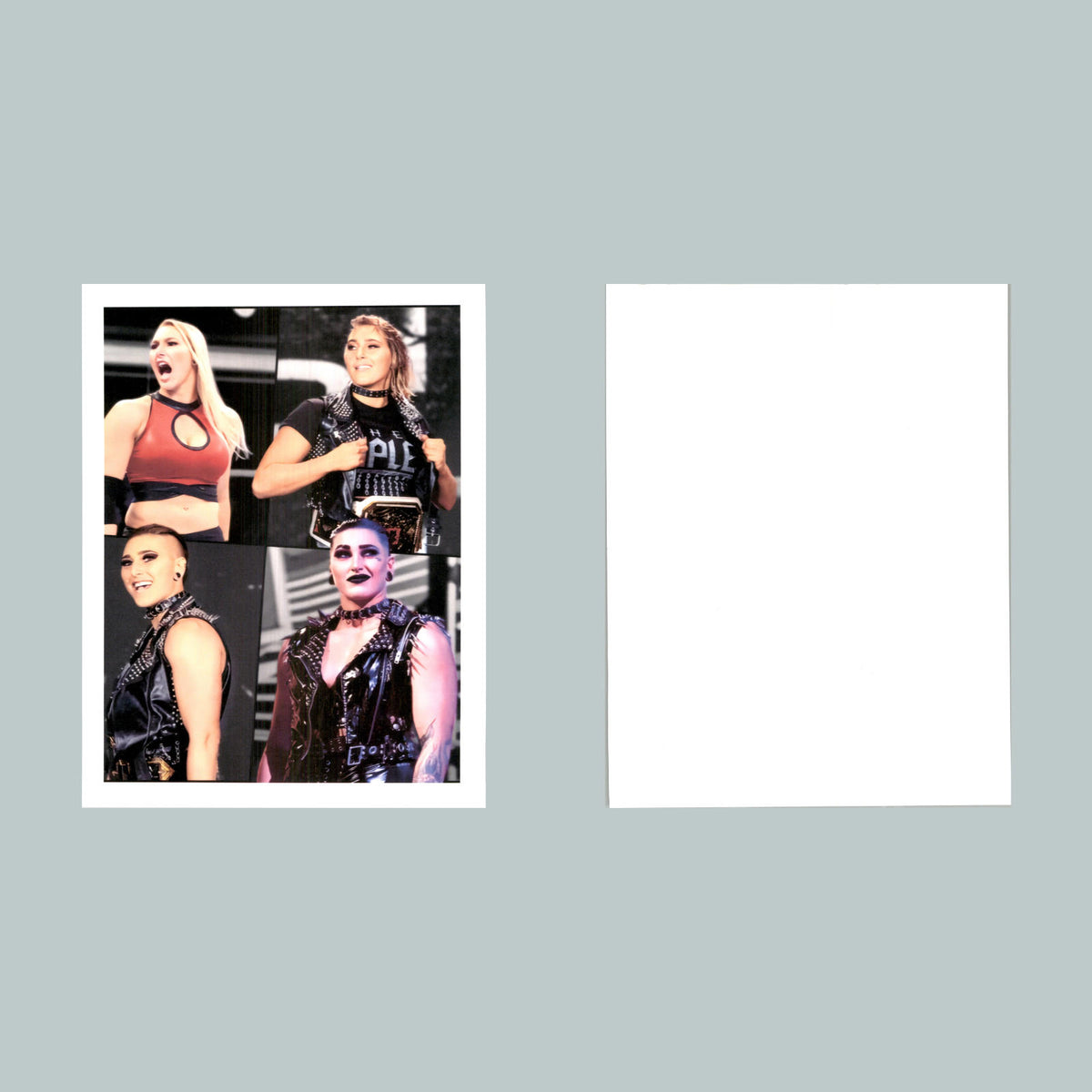 0087 P -Rhea Ripley 8X10 Four Sides Glossy Photo Fast-Secure Ship