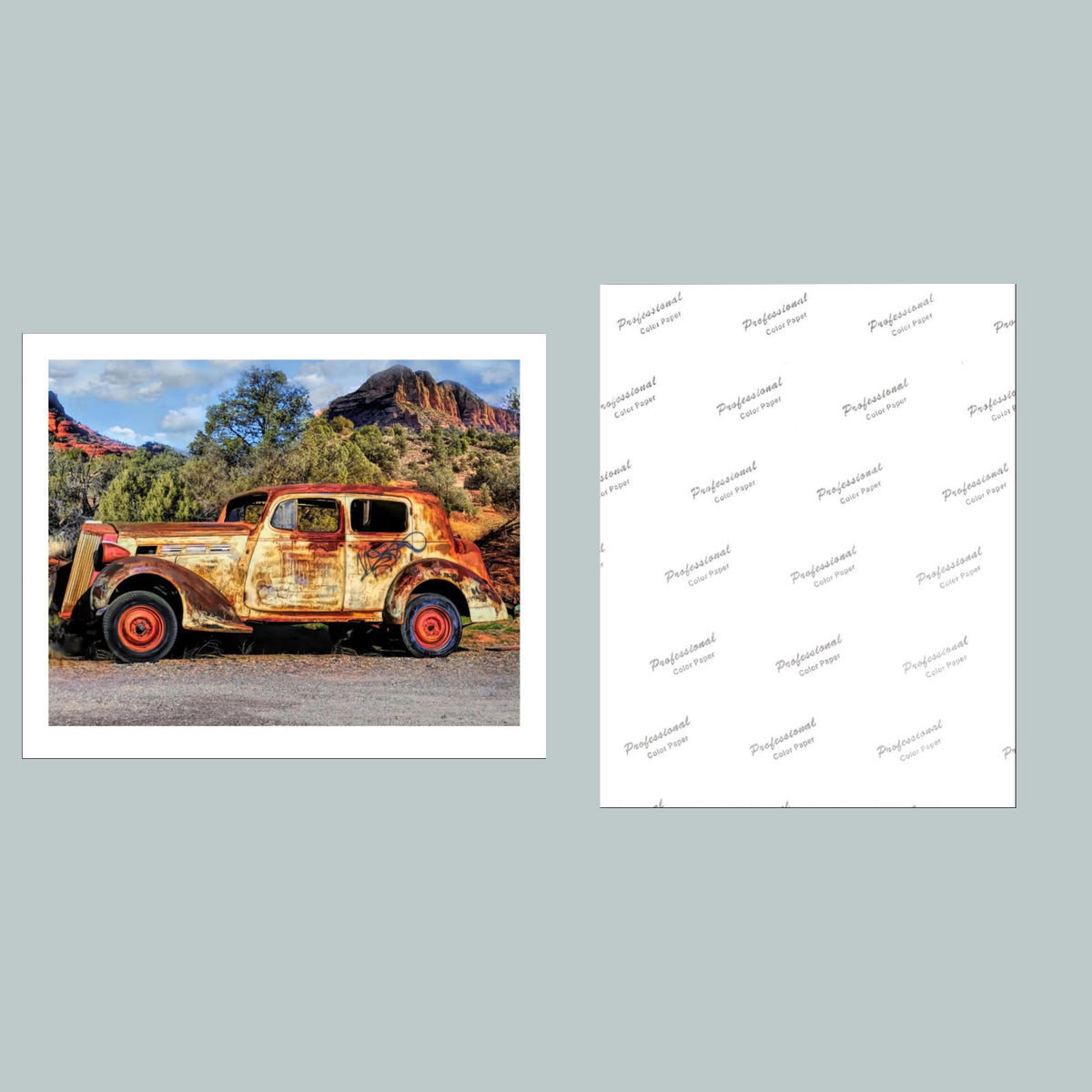 0926 P -8X10 1936 Packard 120 Sedan 8x10 Glossy Photo - Fast-Secure Shipping MS