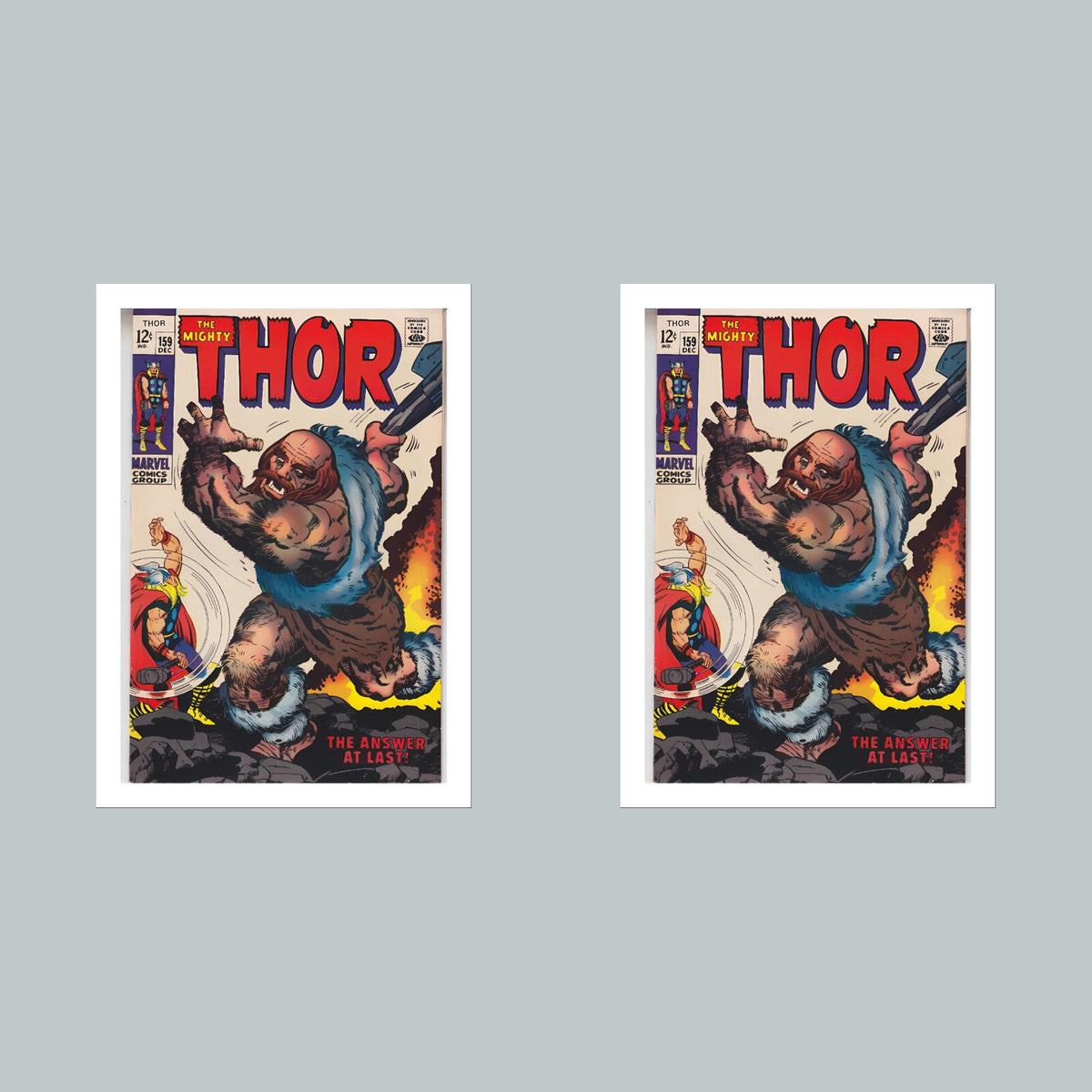 2571 Thor 8x10 Glossy Photo Comic Book CoverFast-Secure Shipping
