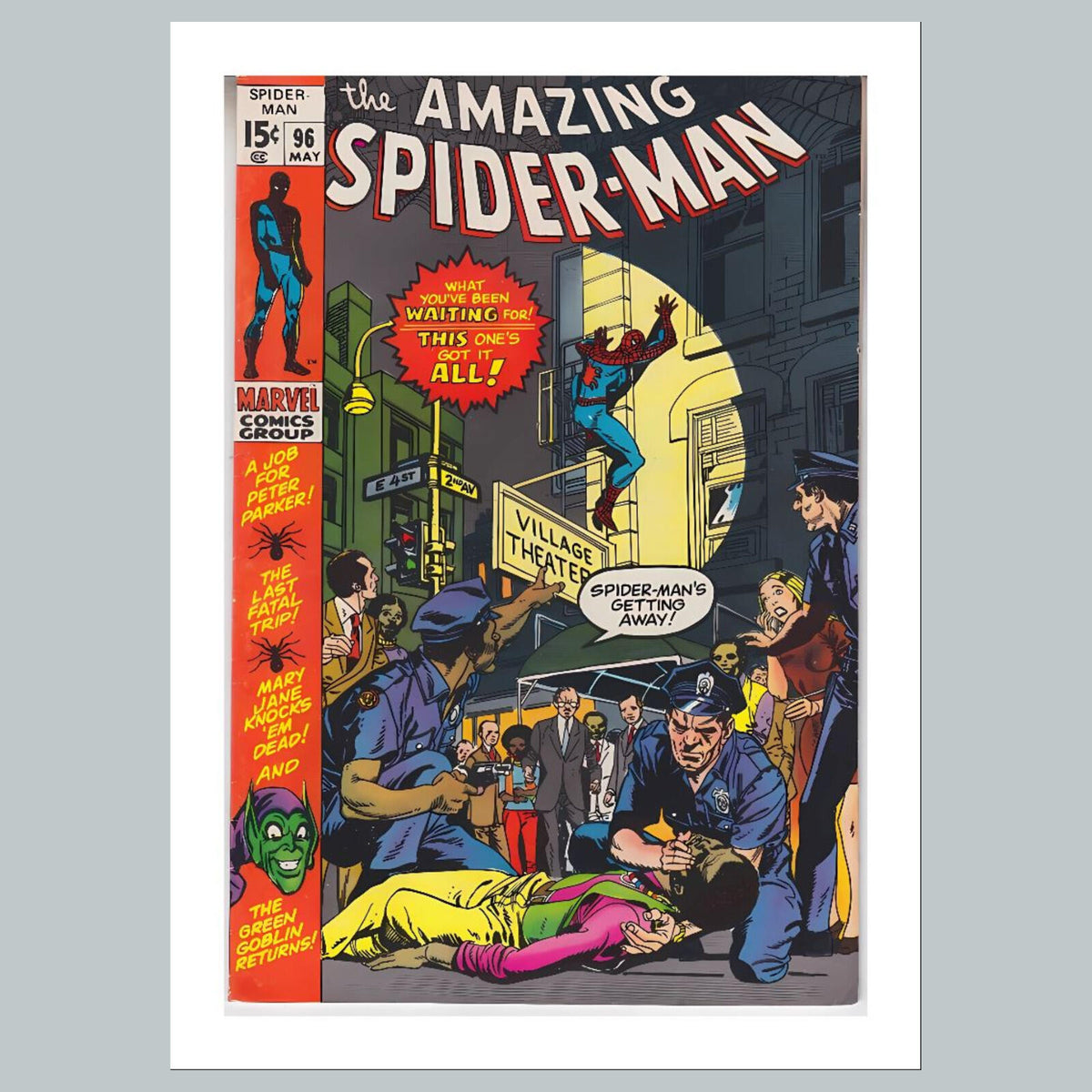 1789 Amazing Spider-Man 8x10 Glossy Photo Comic Book Cover Fast-Secure Shipping