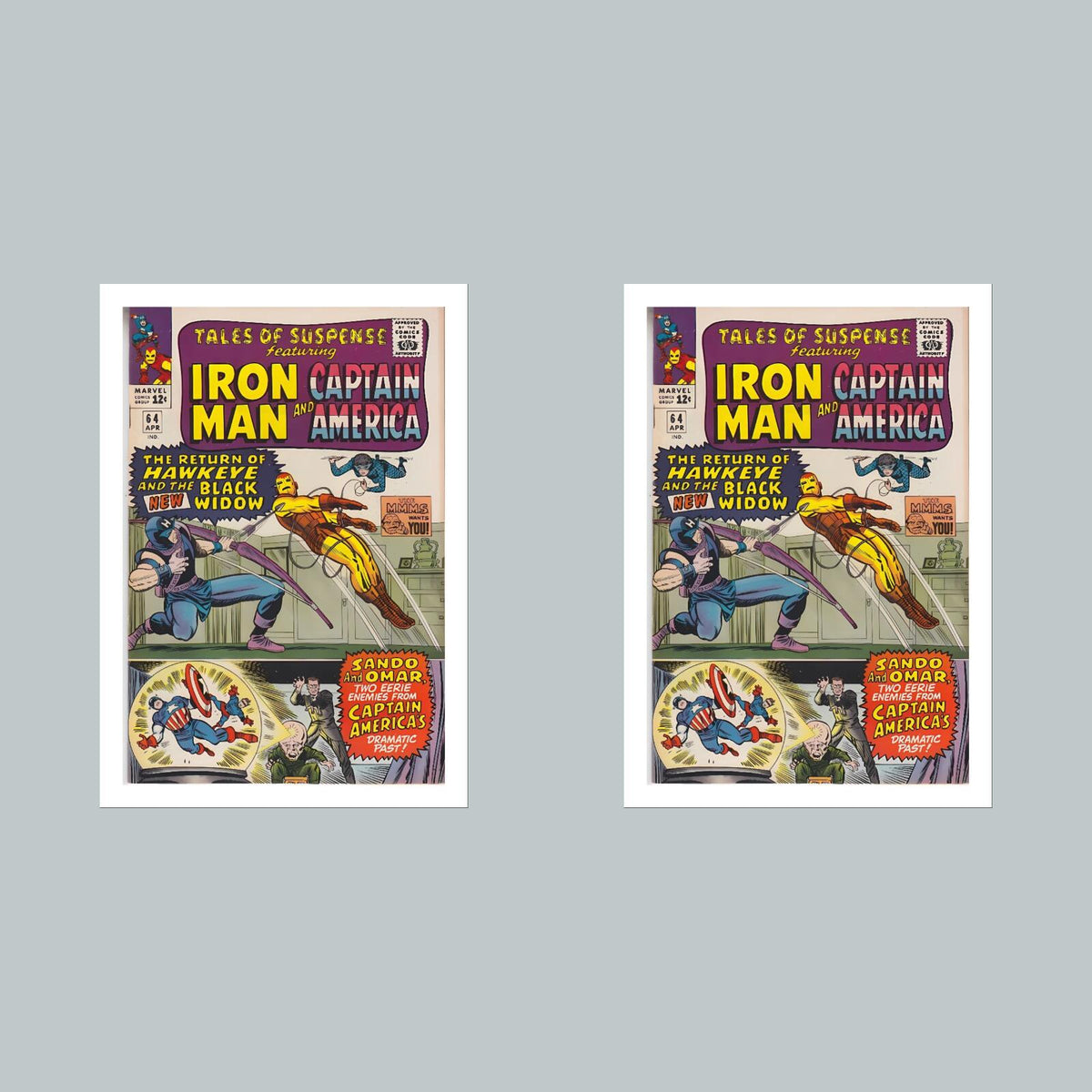 2435 Tales Of Suspense 8x10 Glossy Photo Comic Book Cover Fast-Secure Shipping