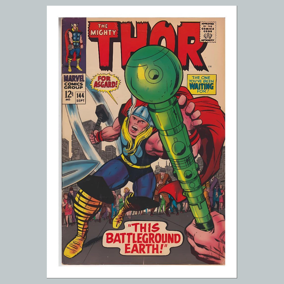 2217  Thor 8x10 Glossy Photo Comic Book Cover Fast-Secure Shipping