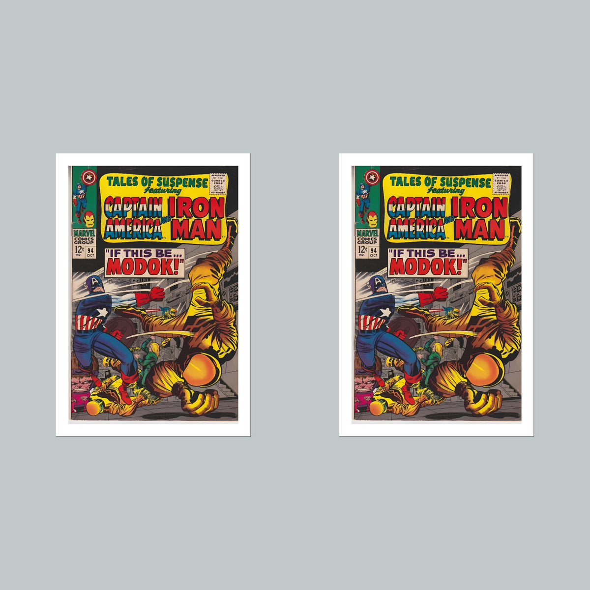 2464 Tales Of Suspense 8x10 Glossy Photo Comic Book CoverFast-Secure Shipping
