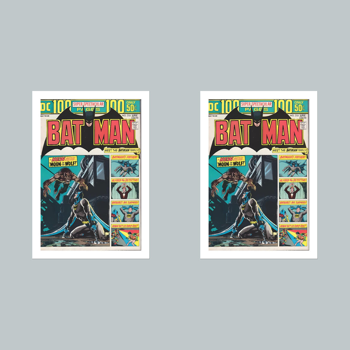 1939 Bat Man 8x10 Glossy Photo Comic Book Cover Fast-Secure Shipping