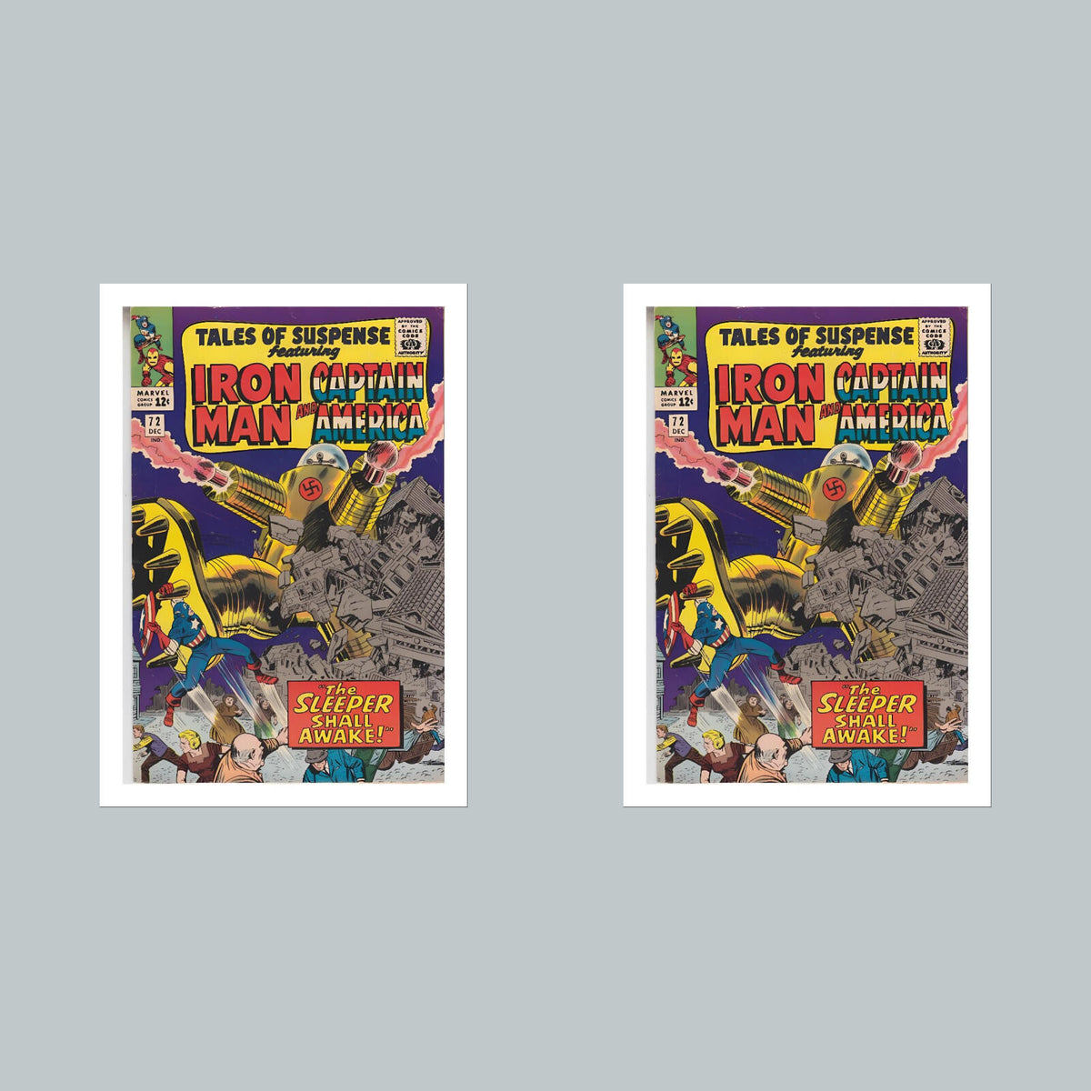 2427 Tales Of Suspense 8x10 Glossy Photo Comic Book Cover Fast-Secure Shipping