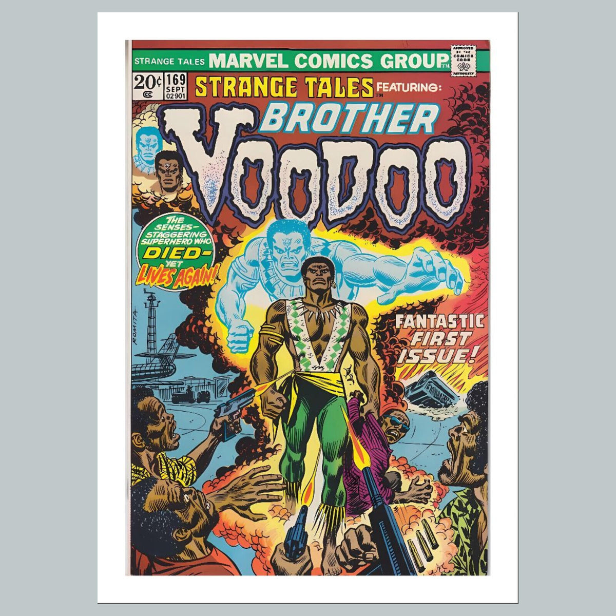2560 Strange Tales 8x10 Glossy Photo Comic Book CoverFast-Secure Shipping