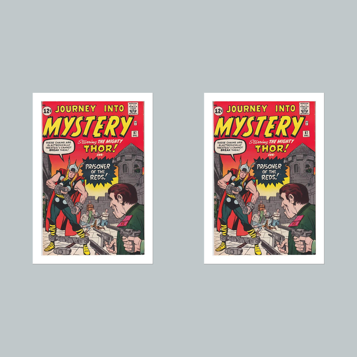 2192  Mystery 8x10 Glossy Photo Comic Book Cover Fast-Secure Shipping