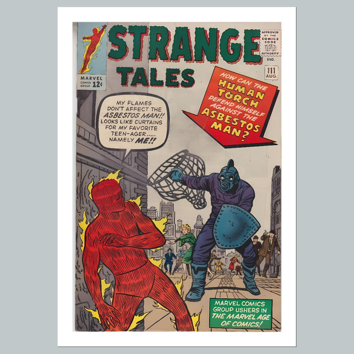 2410 Strange Tales 8x10 Glossy Photo Comic Book Cover Fast-Secure Shipping
