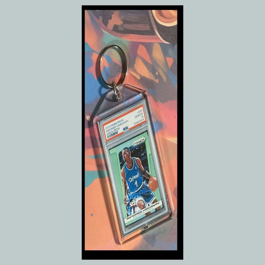 3414 Penny Hardaway 2013 Panini Prizm Green Custom Hand Made Novelty Keychain