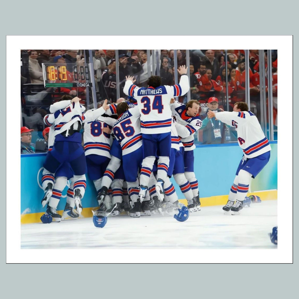 1417 2026 Olympics Gold Medal Winners Fast-Secure Shipping 8x10 Glossy Photo MS