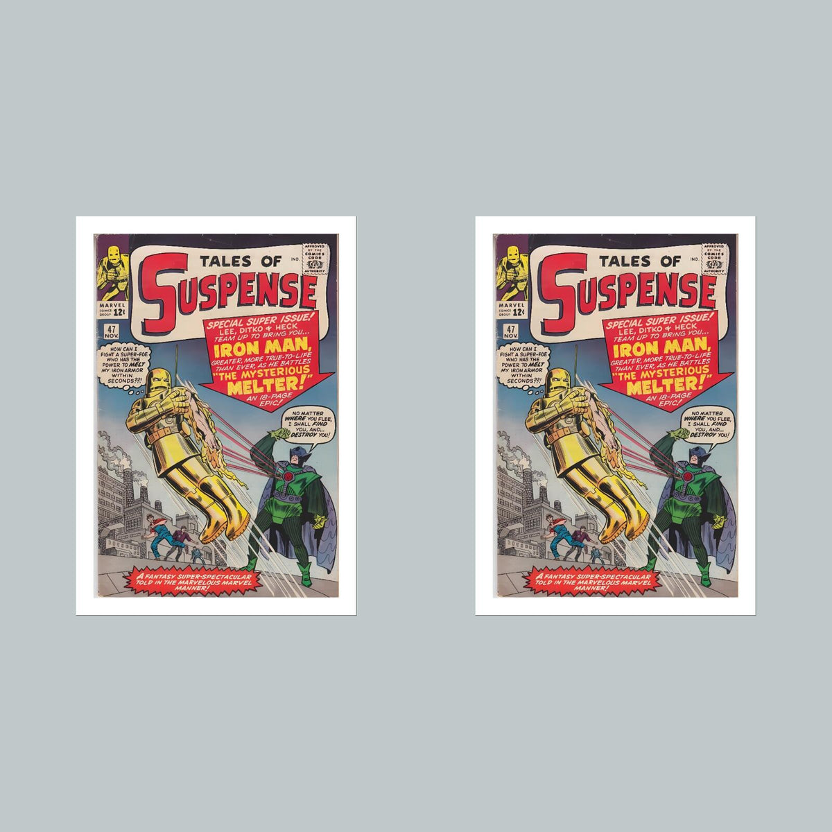 2451 Tales Of Suspense 8x10 Glossy Photo Comic Book CoverFast-Secure Shipping