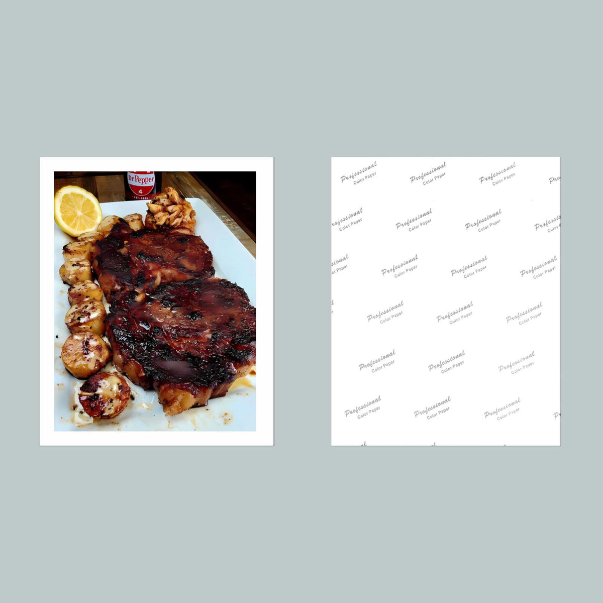 1443 Steak 8x10 Glossy Photo - Fast-Secure Shipping MS