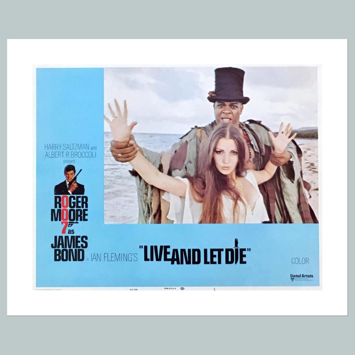 1514 Live And Let Die James Bond 007 Lobby Card 8x10 Glossy Photo Fast Shipping