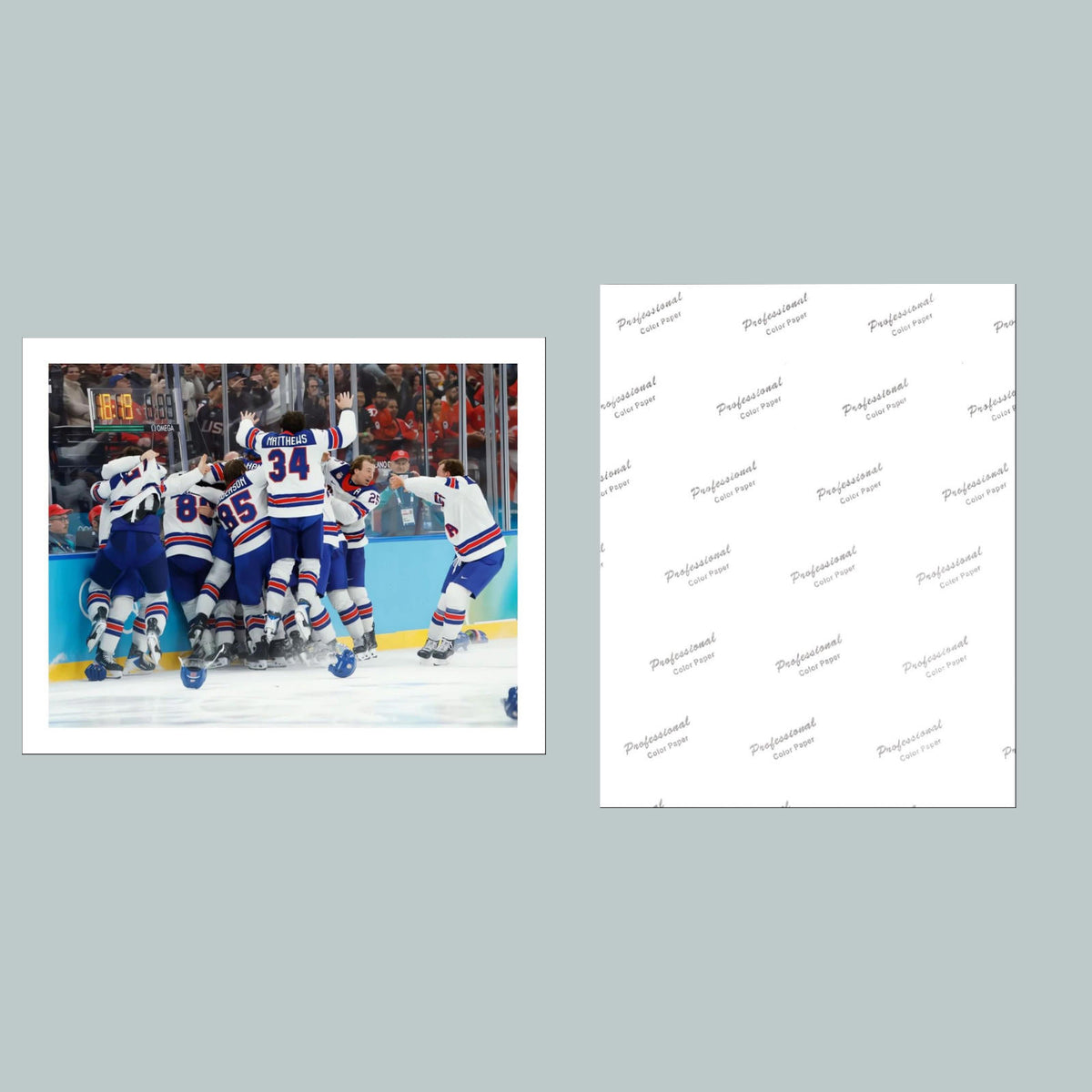 1417 2026 Olympics Gold Medal Winners Fast-Secure Shipping 8x10 Glossy Photo MS