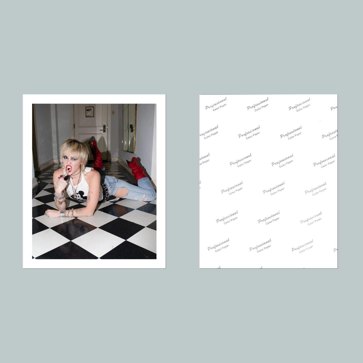 1736 Miley Cyrus 8x10 Glossy Photo Fast-Secure Shipping Makes A Great Gift