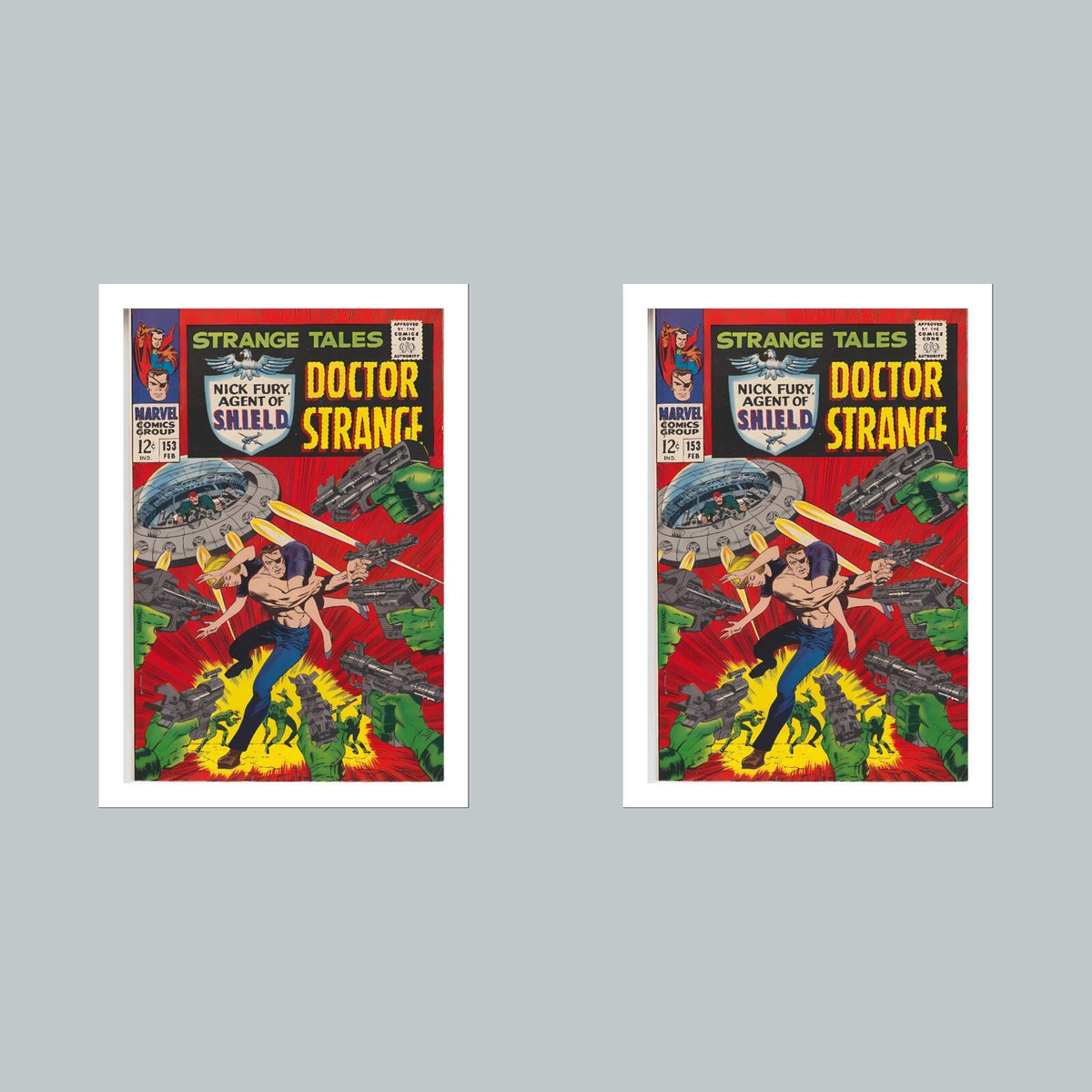 2496 Strange Tales 8x10 Glossy Photo Comic Book CoverFast-Secure Shipping
