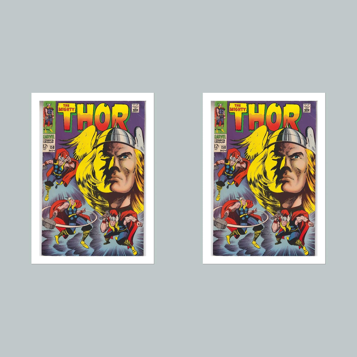 2570 Thor 8x10 Glossy Photo Comic Book CoverFast-Secure Shipping