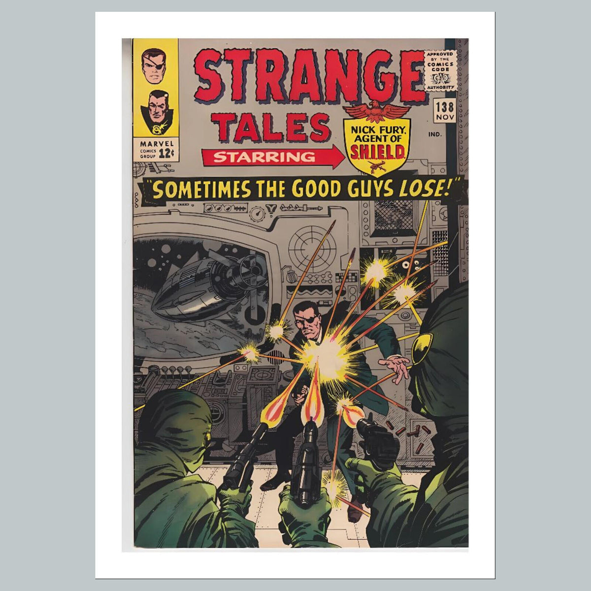 2481 Strange Tales 8x10 Glossy Photo Comic Book CoverFast-Secure Shipping