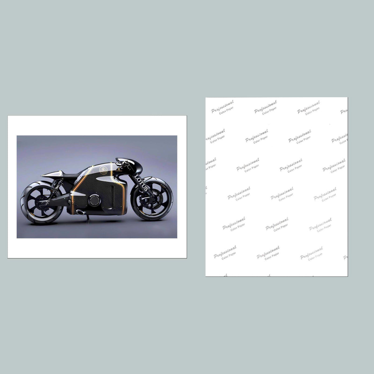 1430 Lotus-C-01-Motorcycle 8x10 Glossy Photo - Fast-Secure Shipping MS
