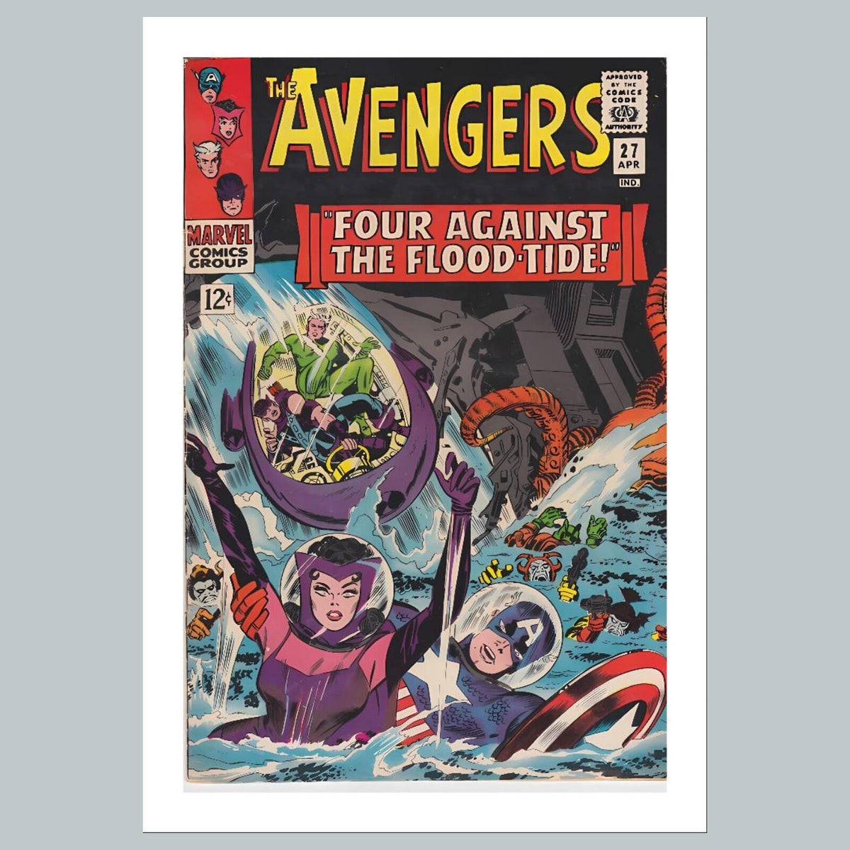1896 Avengers 8x10 Glossy Photo Comic Book Cover Fast-Secure Shipping