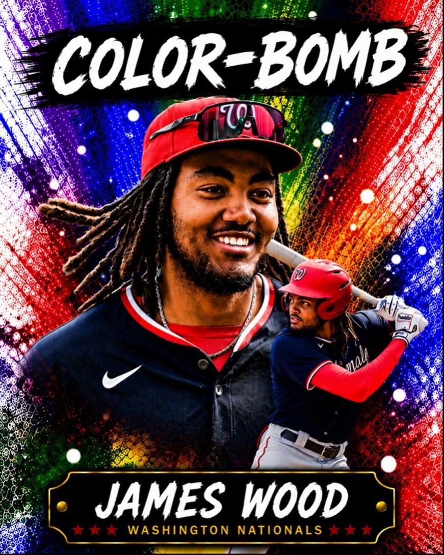 3839 James Wood 8x10 Premium Print | Color-Bomb | With Text