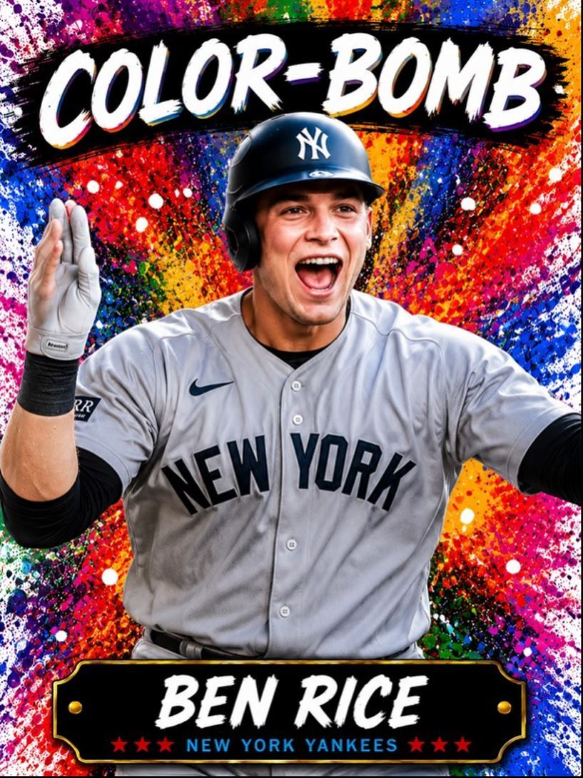 3862 Ben Rice 8x10 Premium Print | Color-Bomb | With Text