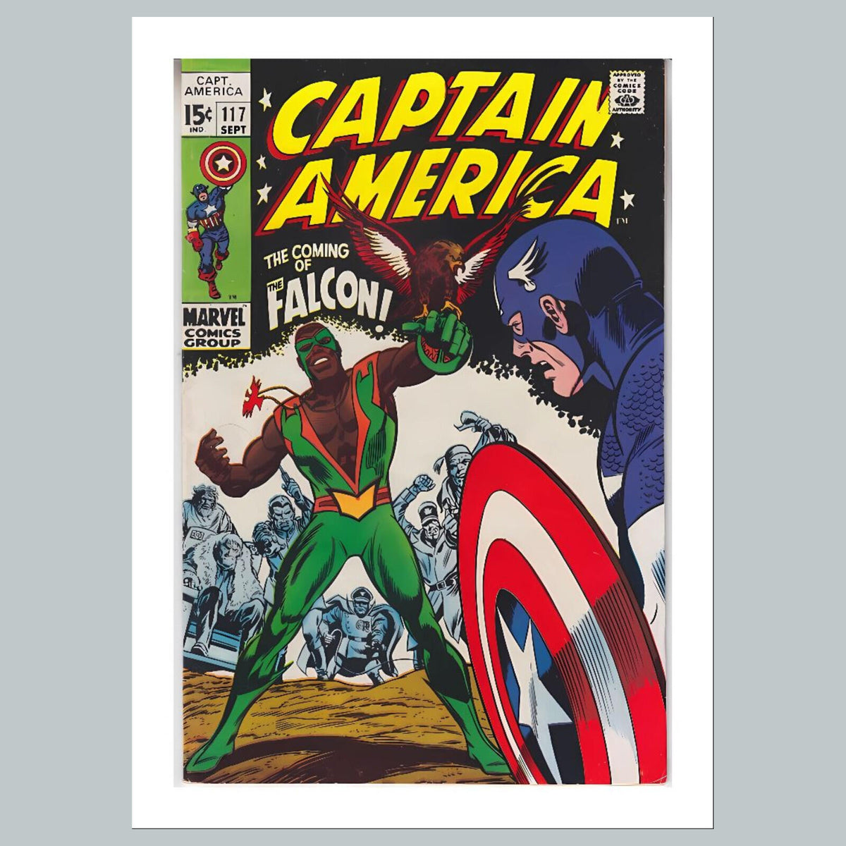 1944 Captain America 8x10 Glossy Photo Comic Book Cover Fast-Secure Shipping