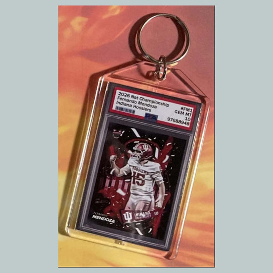 3728 Fernando Mendoza 2026 Nat Championship Mockup Custom Hand Made Keychain