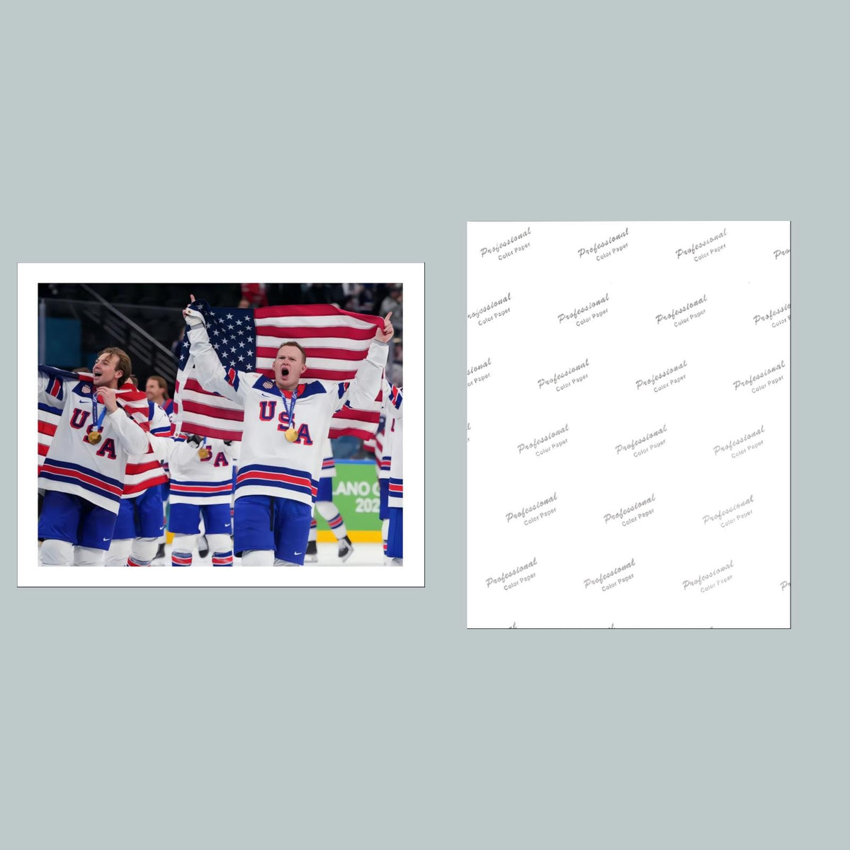 1415 2026 Olympics Gold Medal Winners Fast-Secure Shipping 8x10 Glossy Photo MS