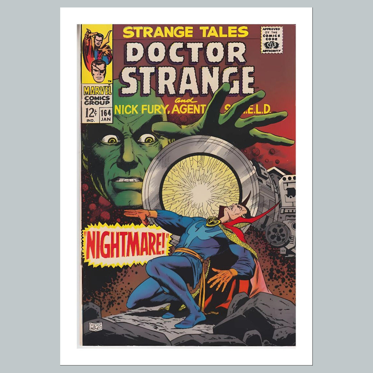 2559 Strange Tales 8x10 Glossy Photo Comic Book CoverFast-Secure Shipping