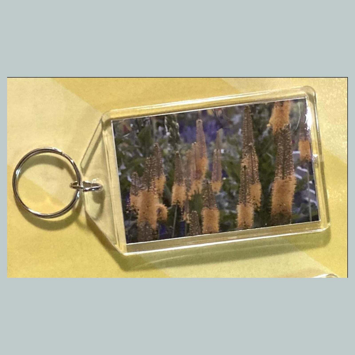 3698 Foxtail Lily Acrylic Keychain | Floral Keychain | Flower Lover Gift